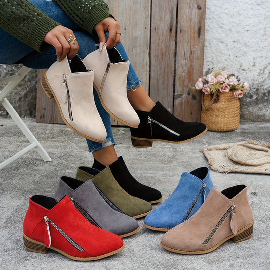 Everyday Side-Zip Ankle Boots