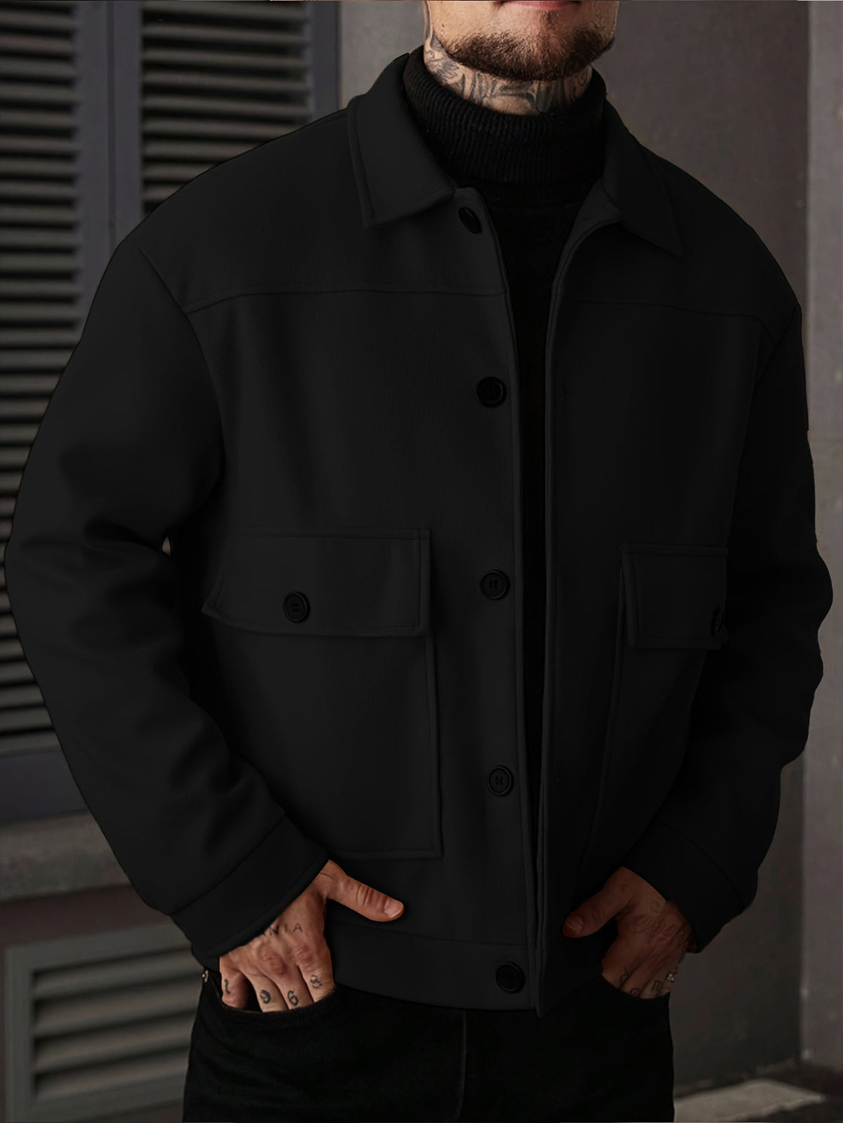 Structured Utility Jacket
