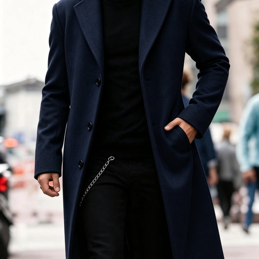 Refined Long Trench Coat
