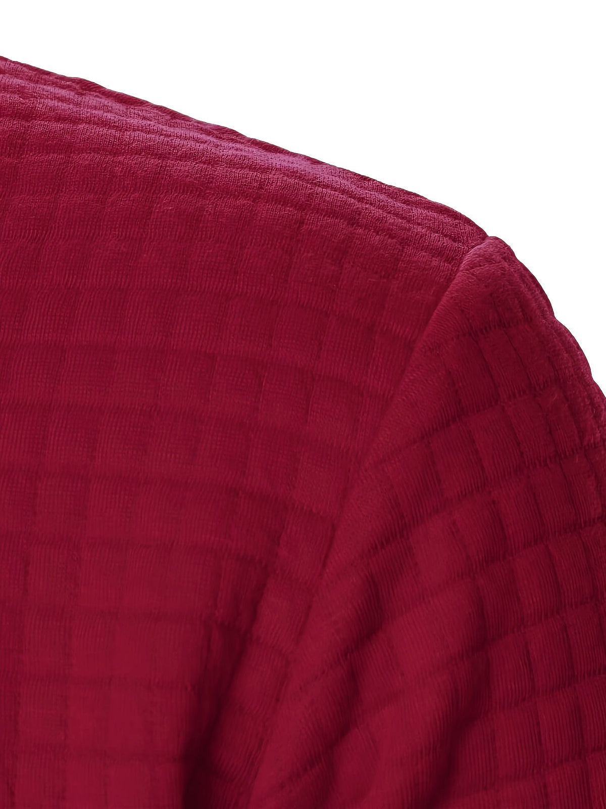 Textured Zip-Up Bomber Jacket