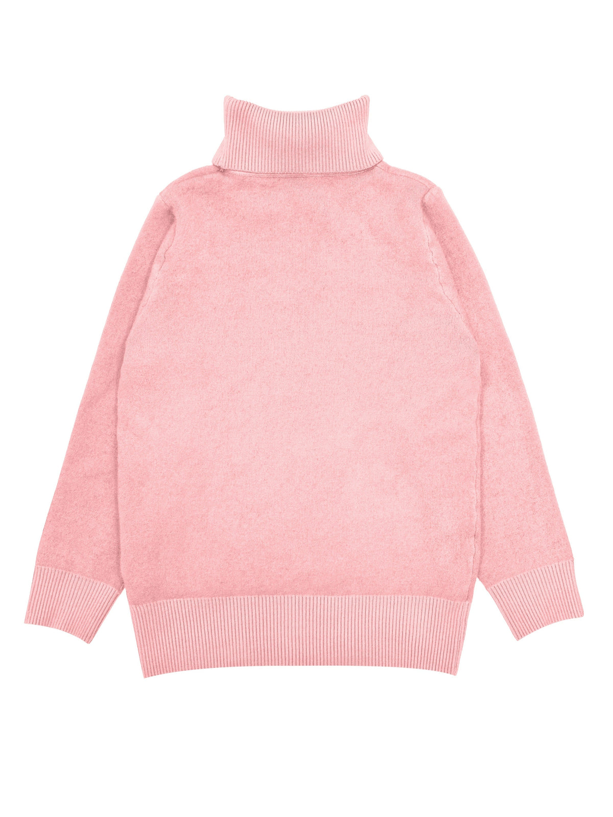High-Neck Lined Sweater