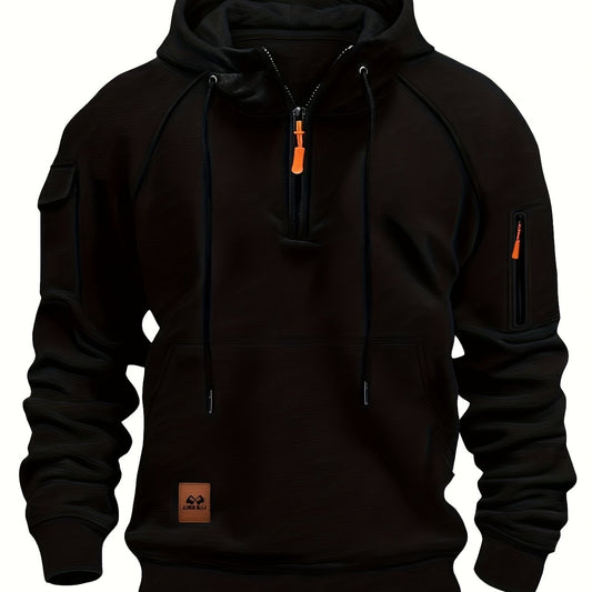 Utility Quarter-Zip Hoodie