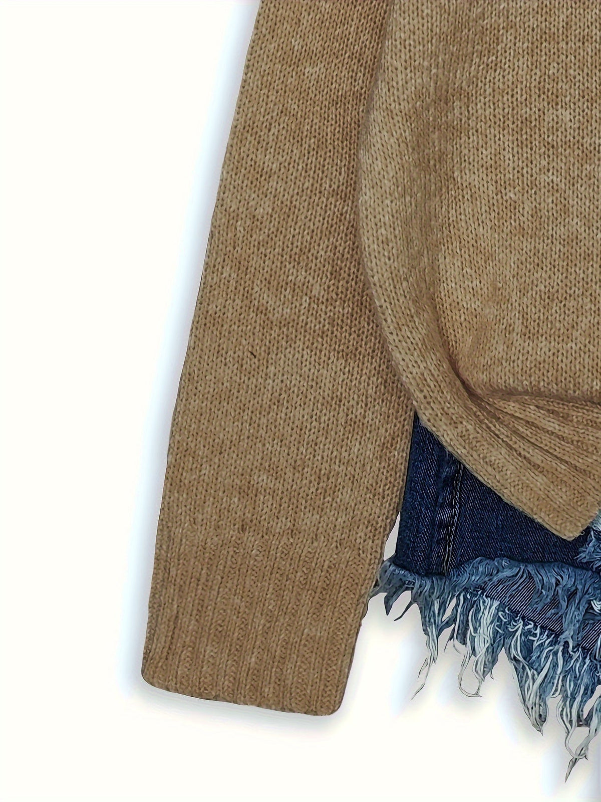 Cat-Print Knit Pullover