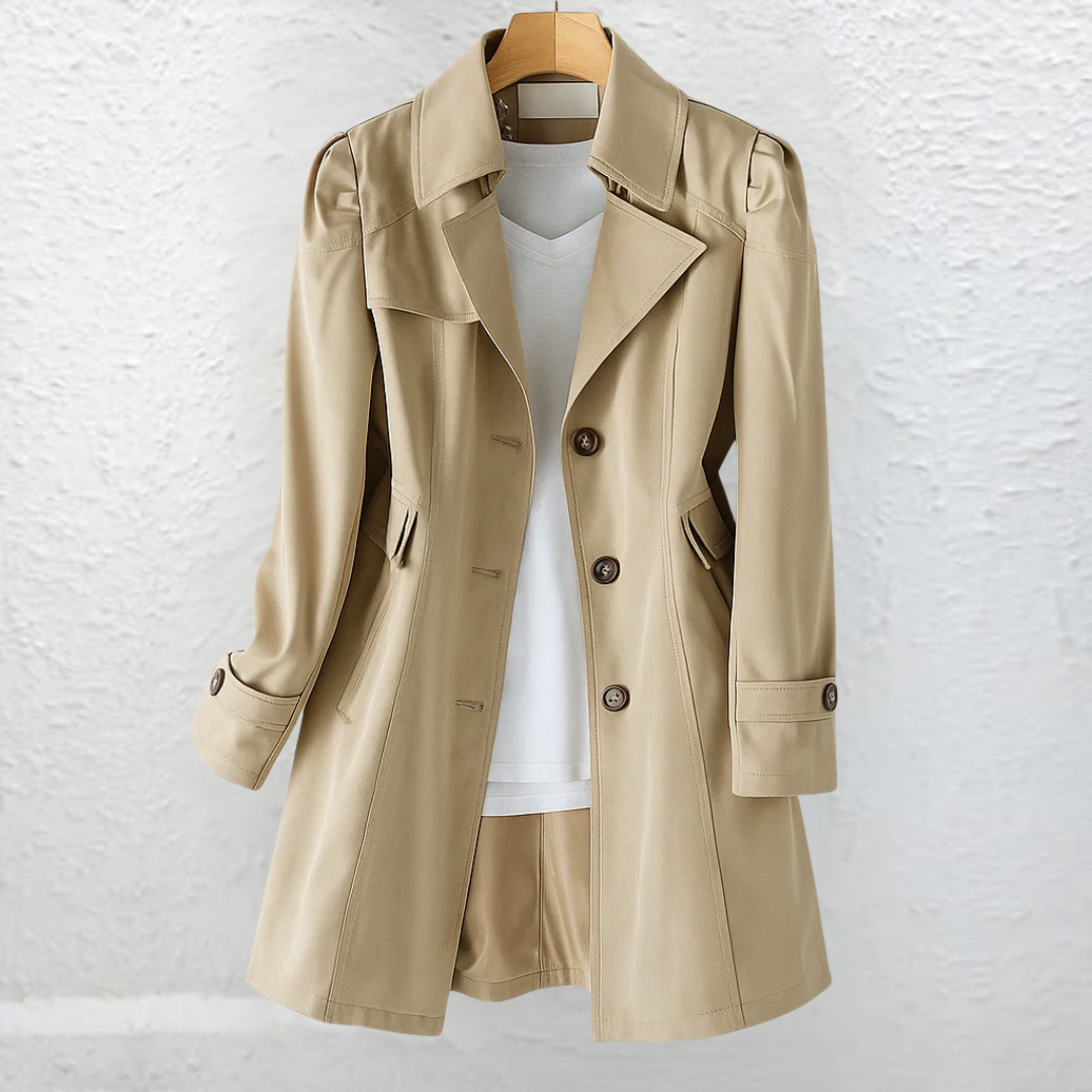 Vintage Trench Collar Coat