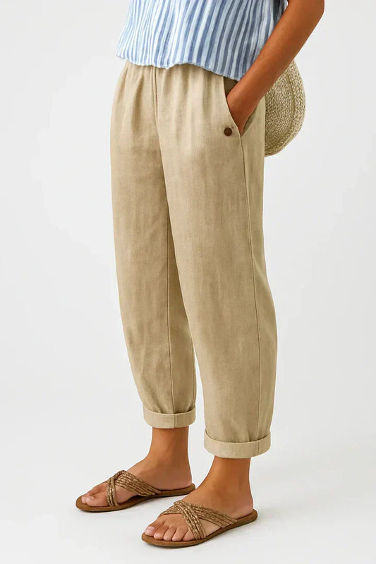 Everyday Straight-Leg Trousers