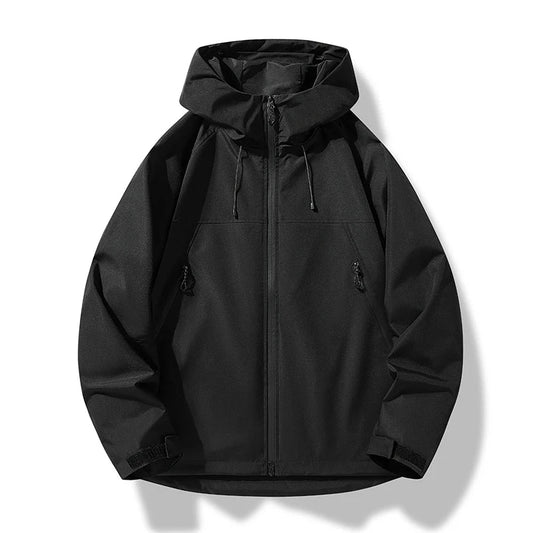 All-Weather Hooded Shell Jacket