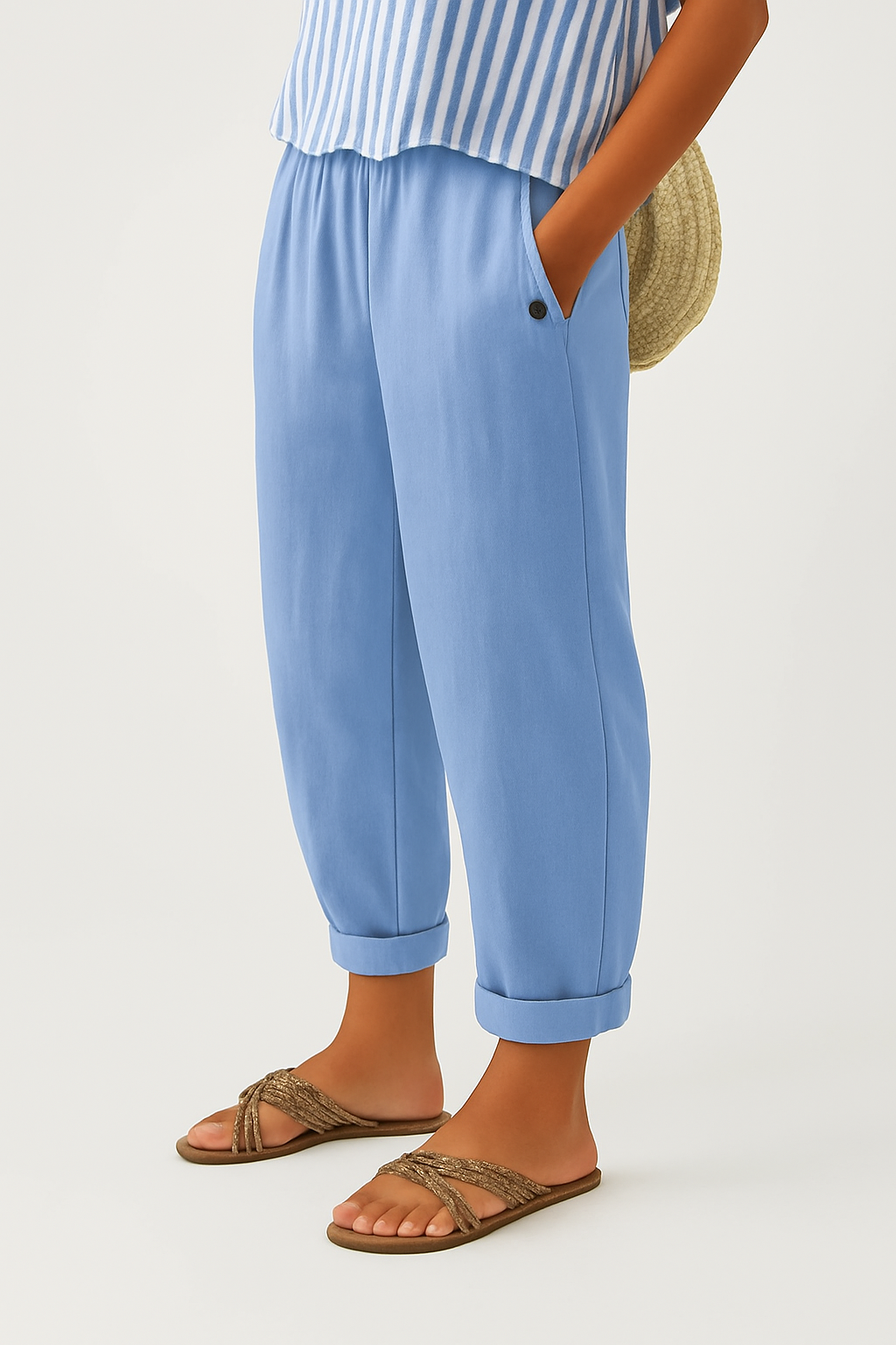 Everyday Straight-Leg Trousers
