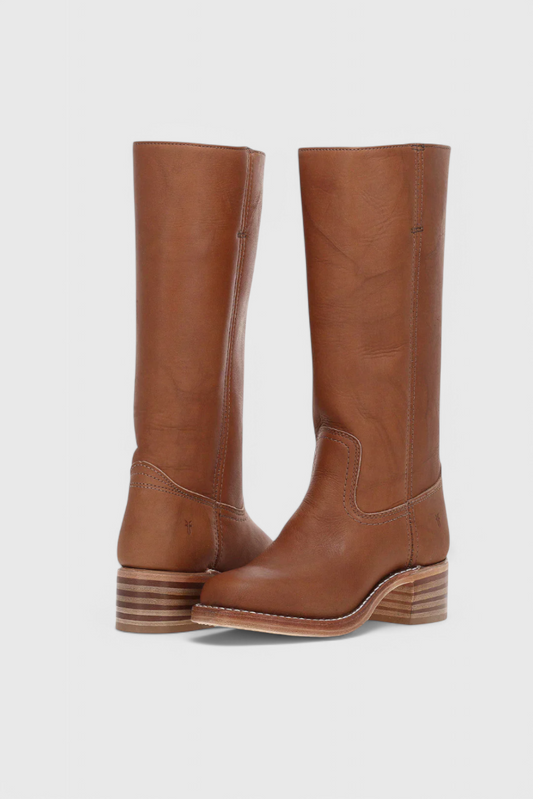 Classic Knee-High Heeled Boots