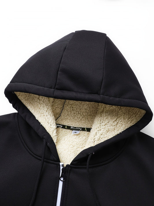 Hooded Zip-Up Jacket