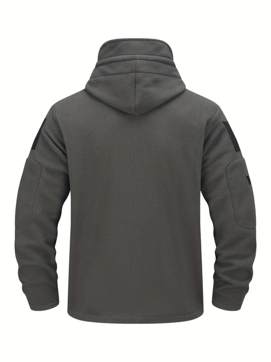 Rugged Hooded Zip Jacket
