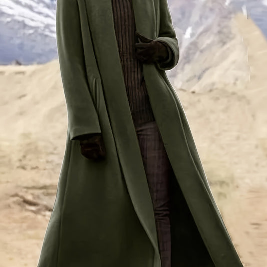 Longline Open-Front Coat