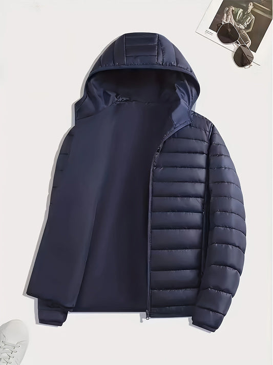Lightweight Hooded Puffer Jacket