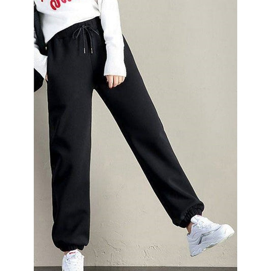 High-Waisted Relaxed Fit Joggers