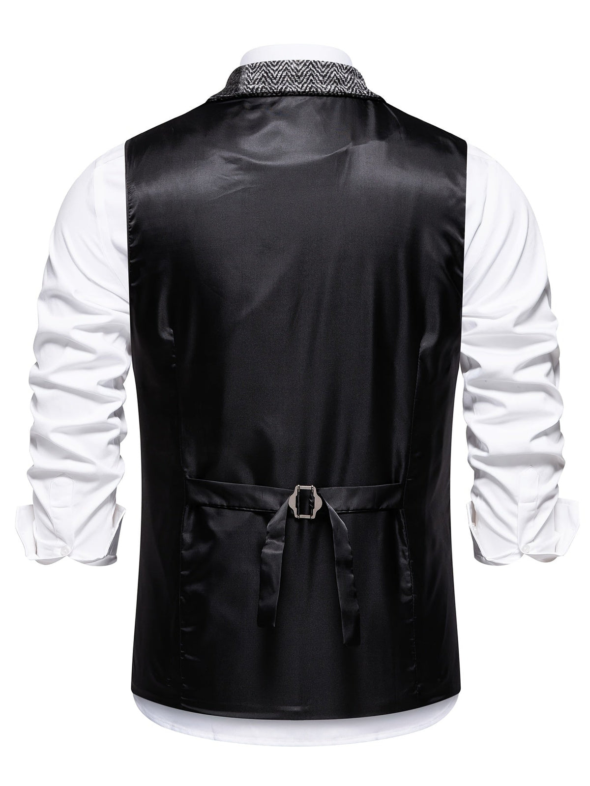 Patchwork Herringbone Waistcoat
