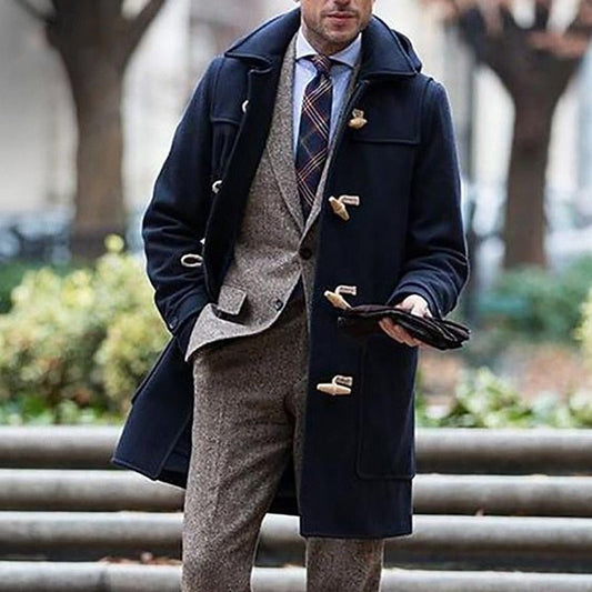 Hooded Toggle Overcoat
