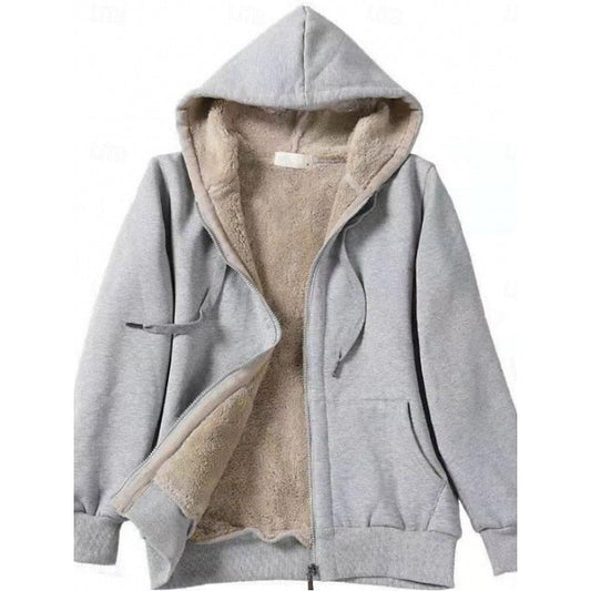 Hooded Zip-Up Jacket