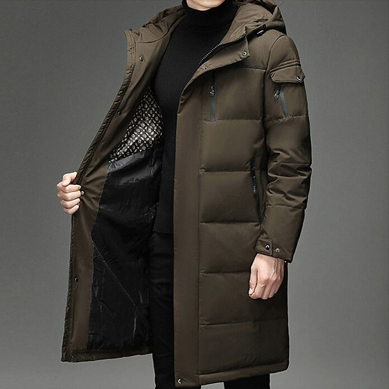 Hooded Long Winter Coat
