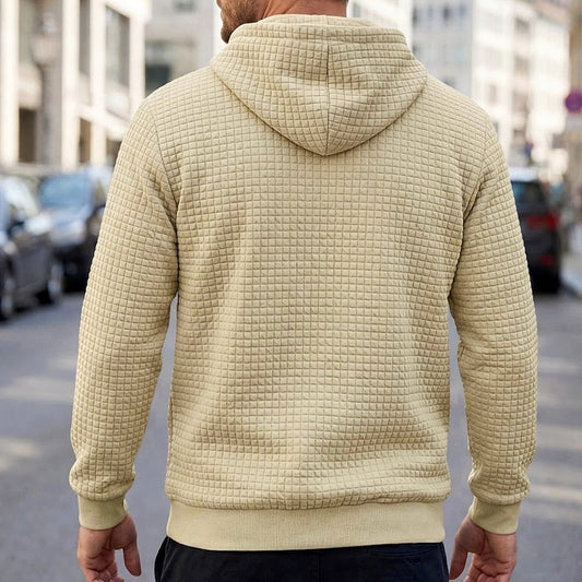 Textured Comfort Hoodie