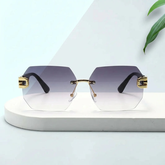 Qirat - Luxury Rimless Sunglasses