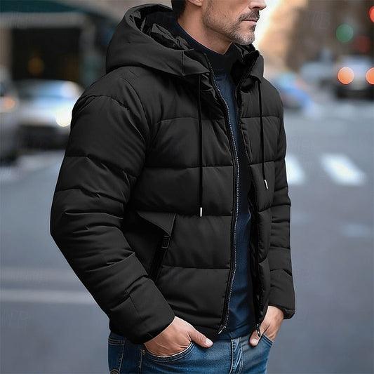 Insulated Hooded Puffer Jacket