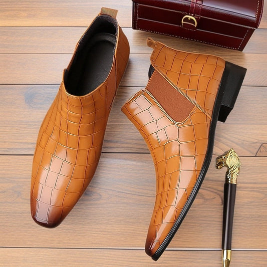 Classic Leather Chelsea Boots