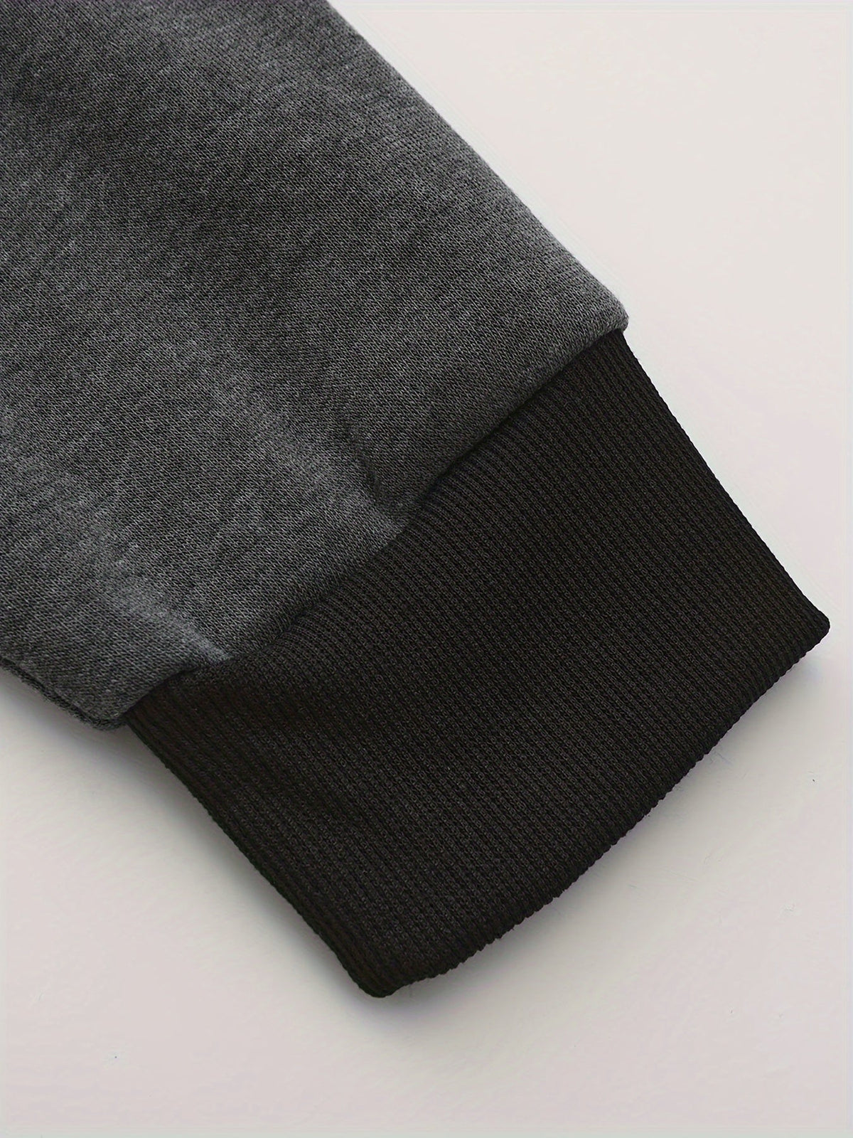 Color Block Zip-Up Hoodie