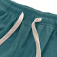 Relaxed Straight-Leg Ribbed Trousers