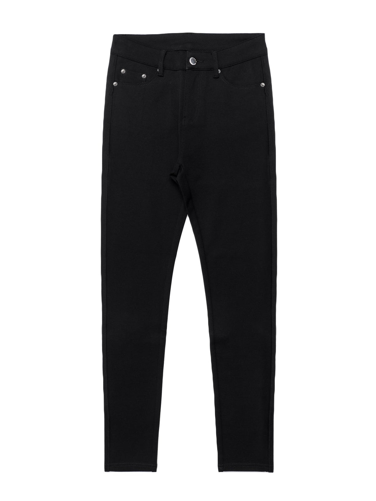 High-Waisted Skinny Jeans