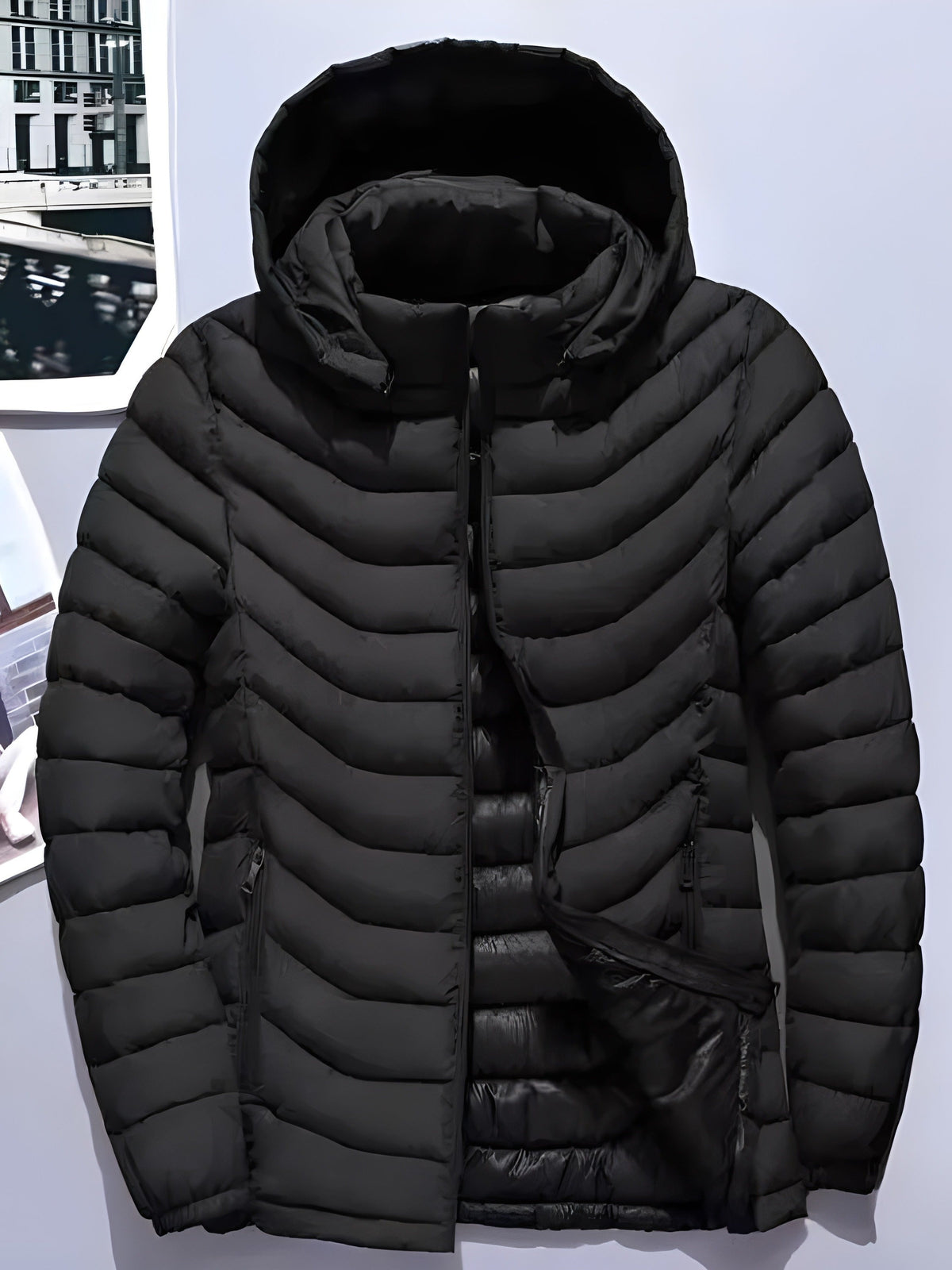Hooded Quilted Puffer Jacket