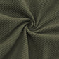Relaxed Straight-Leg Ribbed Trousers