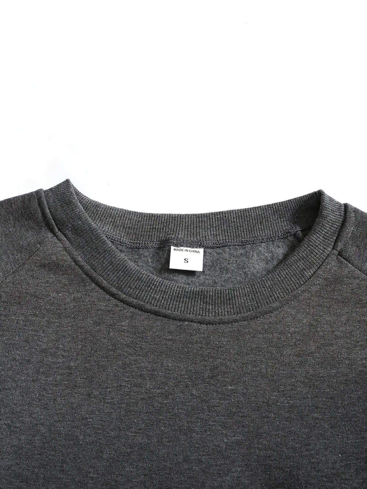 Classic Raglan Crew Neck Sweatshirt