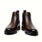 Pointed-Toe Chelsea Boots