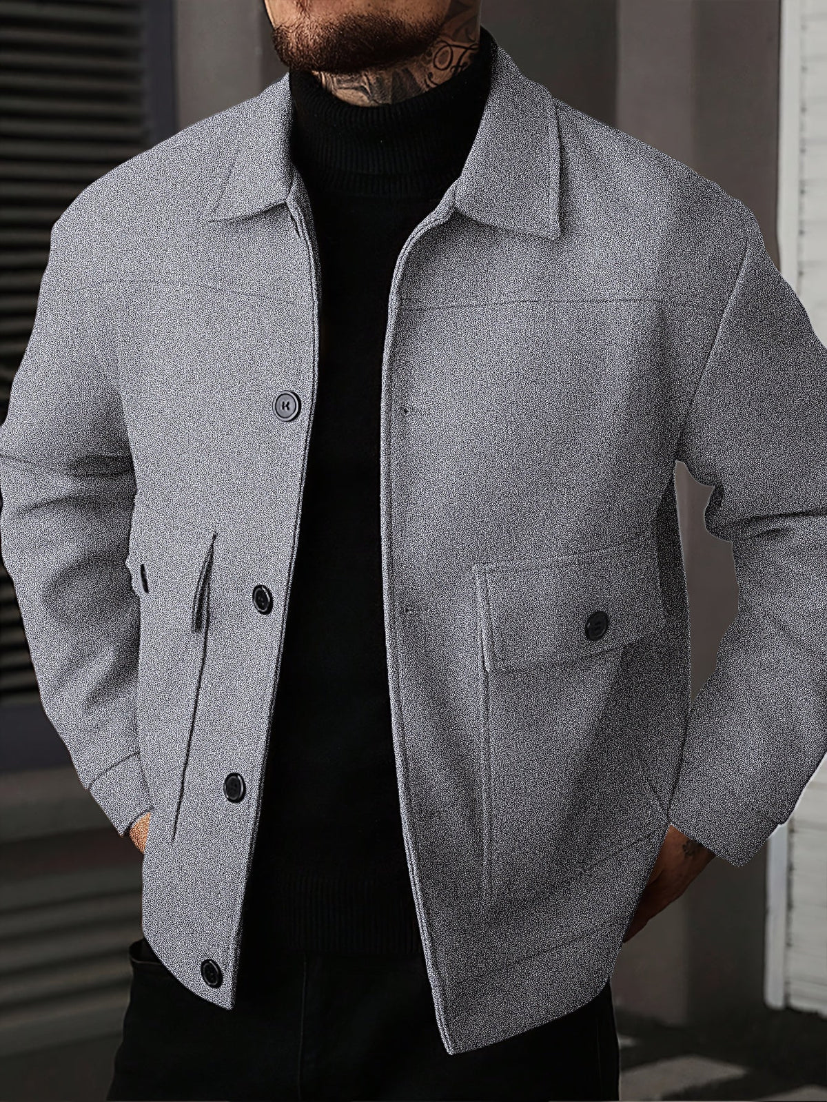 Structured Utility Jacket