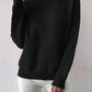 Mock Neck Relaxed Fit Sweater