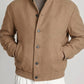 Button-Front Bomber Jacket