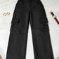 High-Waisted Wide-Leg Cargo Pants