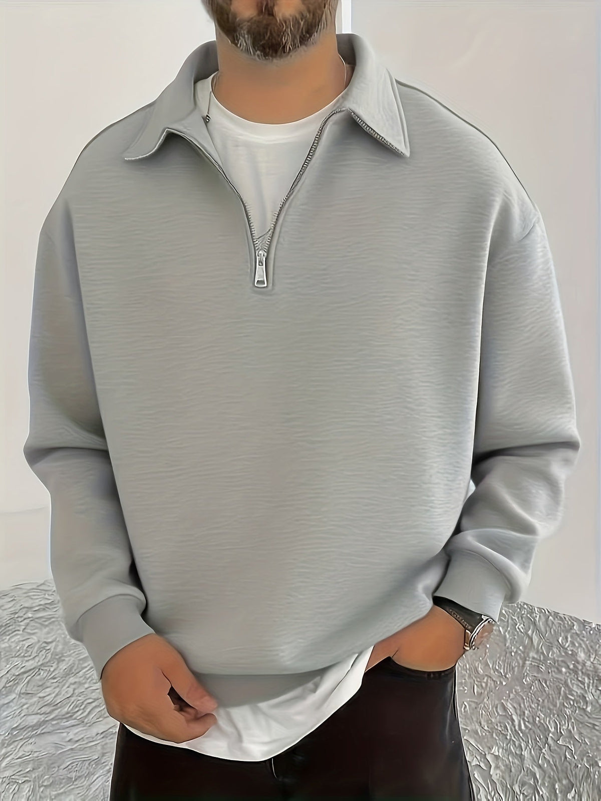 Half-Zip Sweatshirt