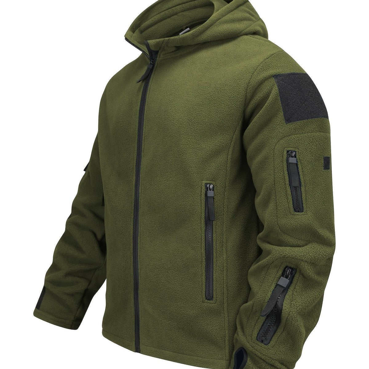 Rugged Hooded Zip Jacket