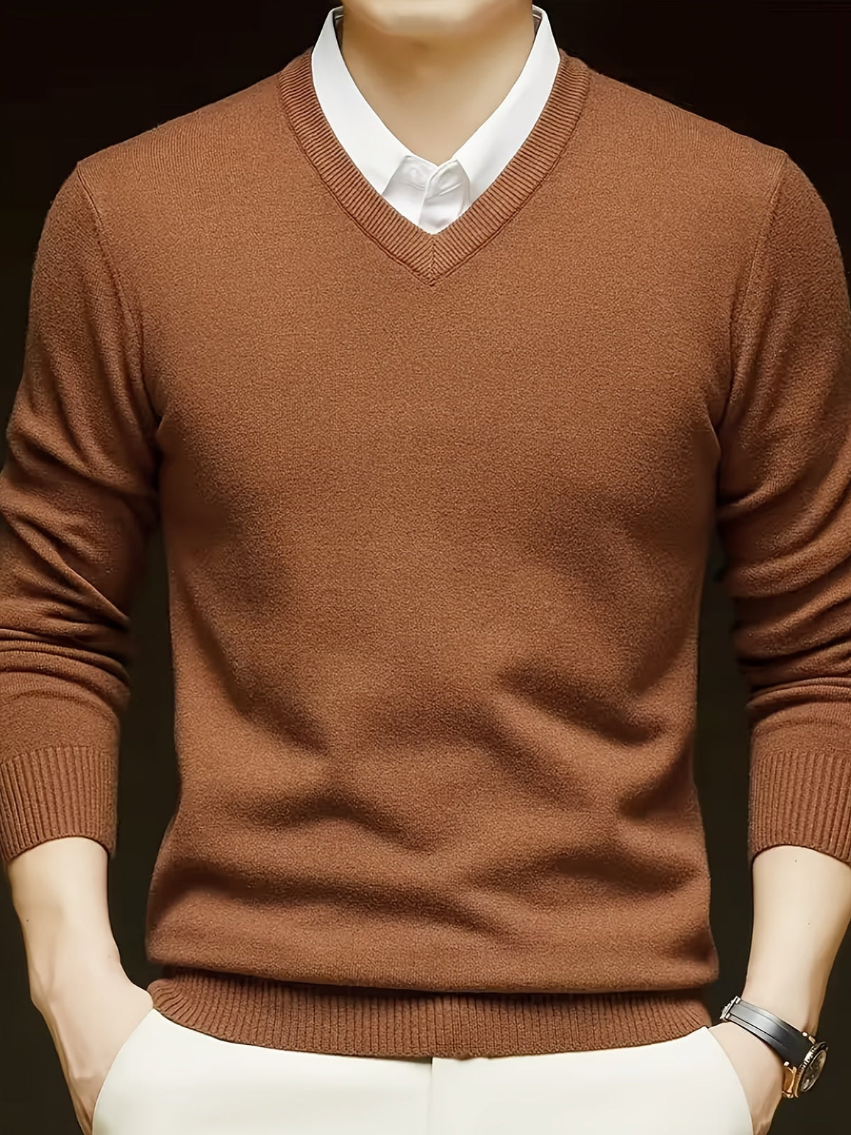 Classic V-Neck Pullover