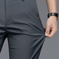 Tailored Straight-Leg Pants