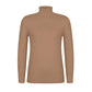 High-Neck Lined Sweater