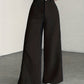 High-Waisted Wide-Leg Trousers