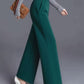 High-Waisted Wide-Leg Trousers