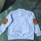 Stand Collar Button Henley Sweater