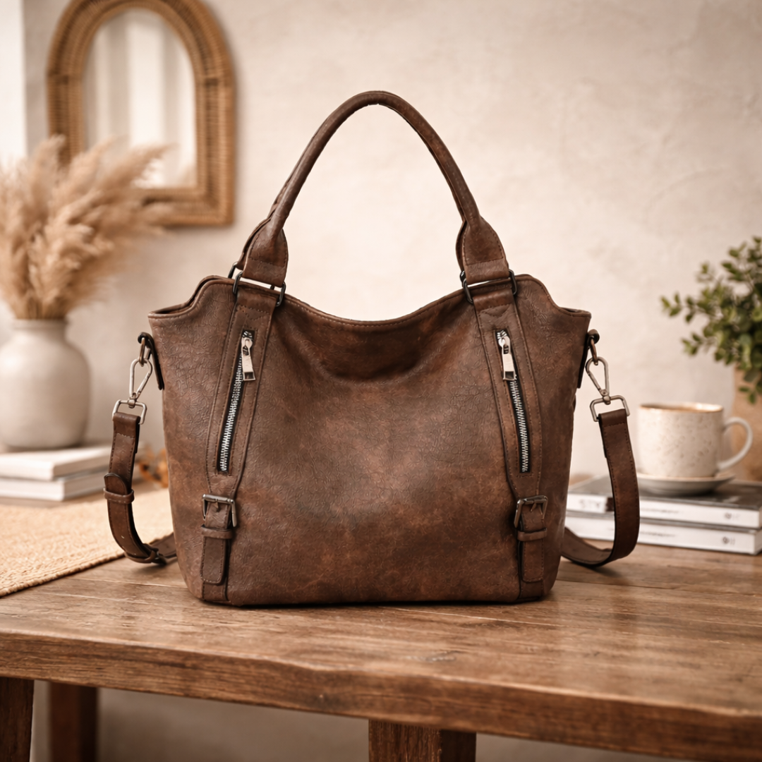 Quilted Crossbody Strap Bag
