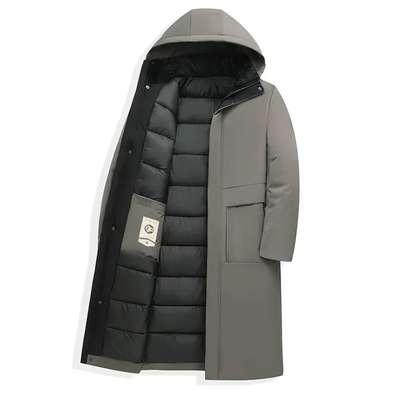 Long Hooded Winter Coat