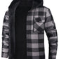Hooded Check Shirt Jacket