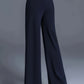 High-Waisted Wide-Leg Trousers