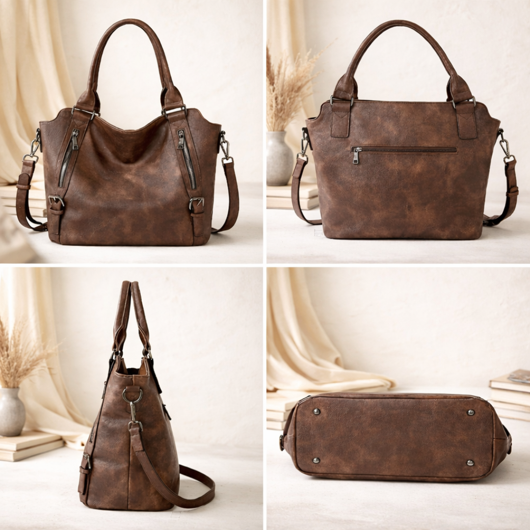 Quilted Crossbody Strap Bag