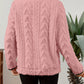 Half-Zip Textured Pullover